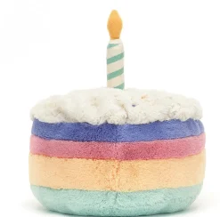 Jellycat Amuseable Rainbow Birthday Cake, 9