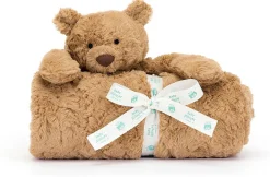 Jellycat Bartholomew Bear Blankie, 28"