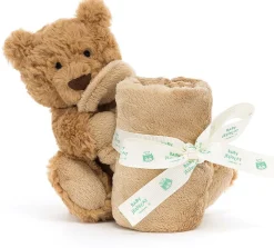 Jellycat Bartholomew Bear Soother, 13"