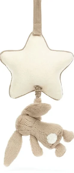 Jellycat Bashful Beige Bunny Musical Pull