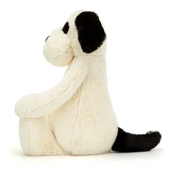 Jellycat Bashful Black and Cream Puppy, 21
