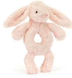 Jellycat Bashful Blush Bunny Ring Rattle, 7