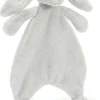 Jellycat Bashful Grey Bunny Comforter, 11"