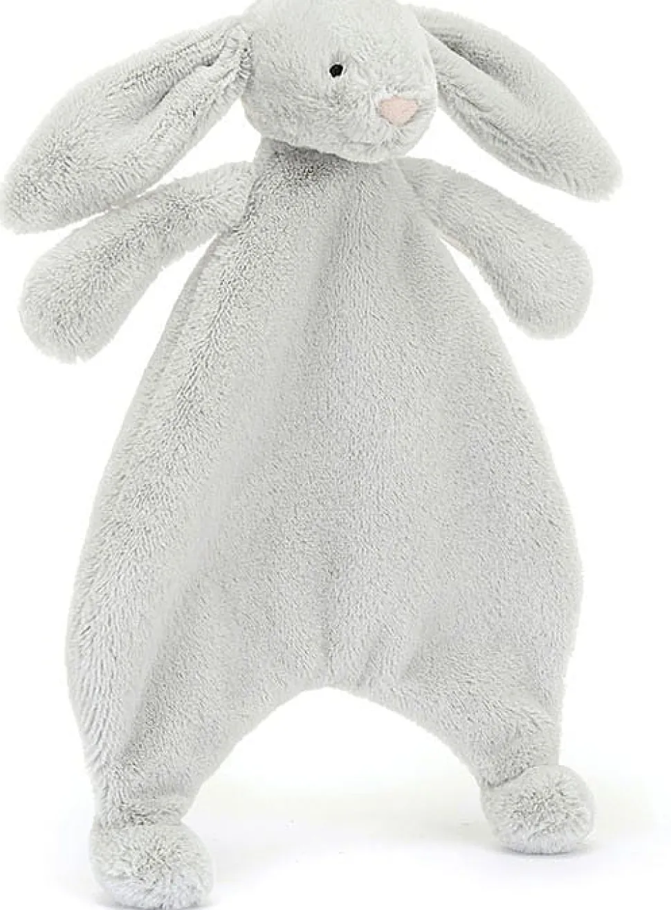 Jellycat Bashful Grey Bunny Comforter, 11"