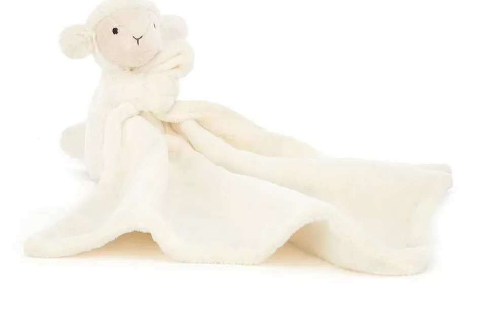Jellycat Bashful Lamb Soother, 13"