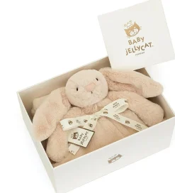 Jellycat Bashful Luxe Bunny Willow Blankie, 28"