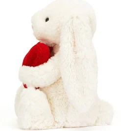 Jellycat Bashful Red Love Heart Bunny Medium, 12