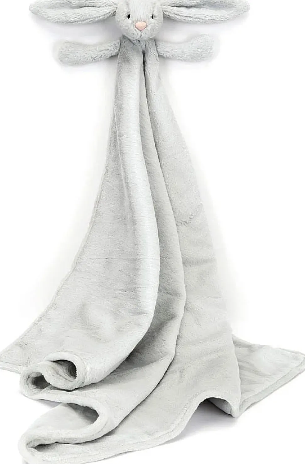 Jellycat Bashful Silver Bunny Blankie, 28"