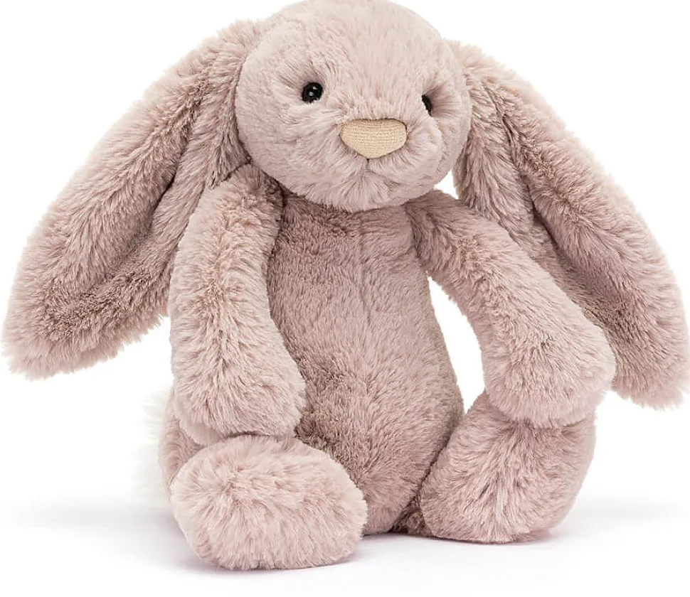 Jellycat Luxe Bashful Bunny Rosa Medium, 11"