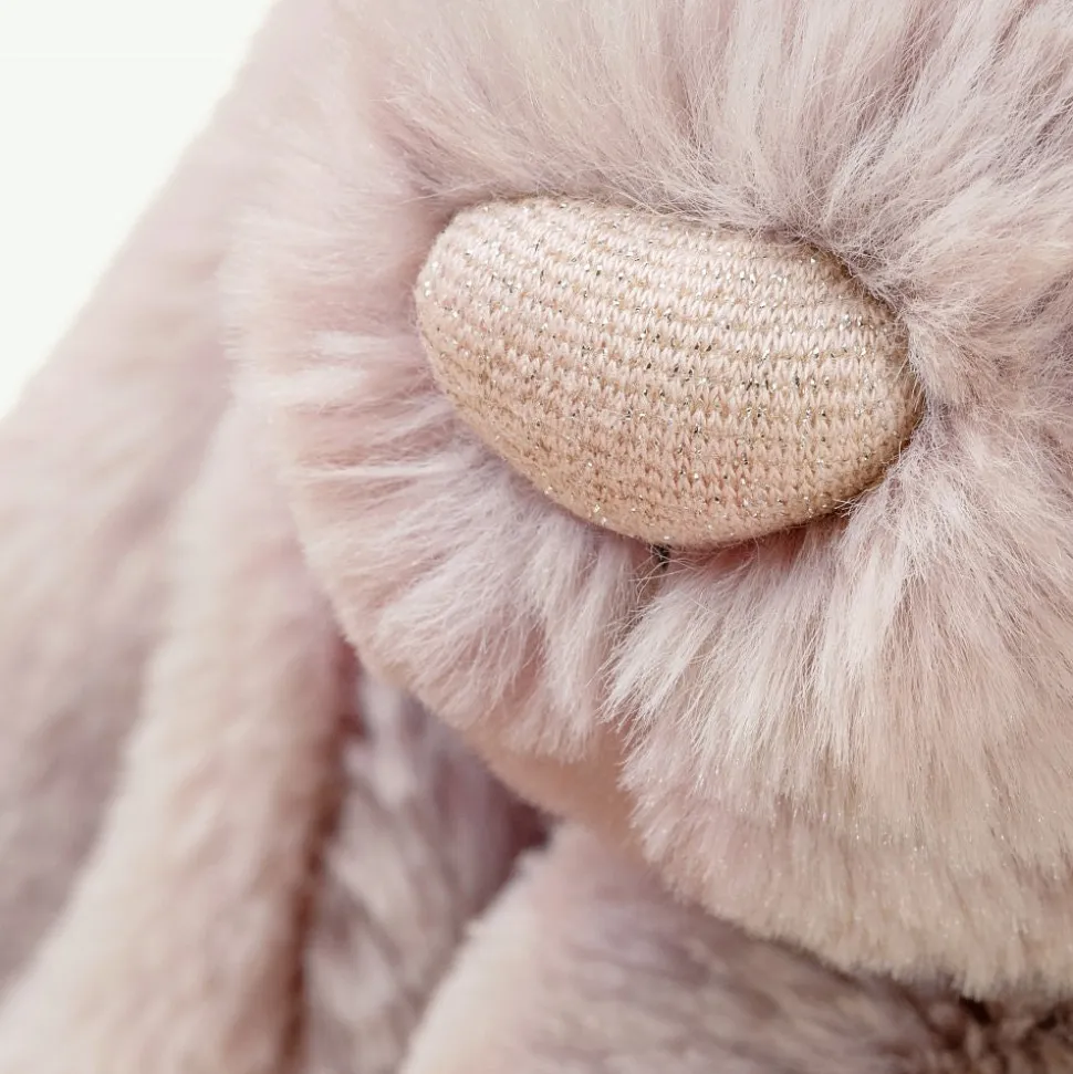 Jellycat Luxe Bashful Bunny Rosa Medium, 11"
