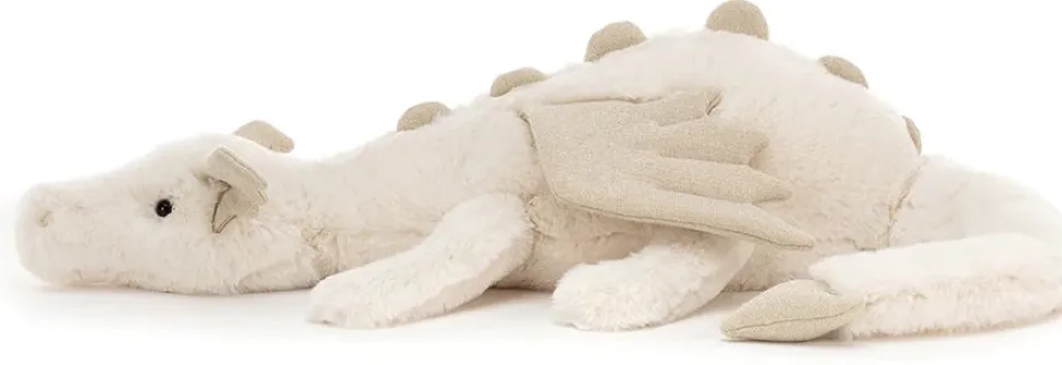 Jellycat Snow Dragon Medium, 20"