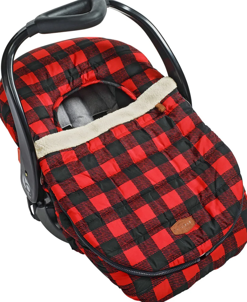 JJ Cole Car Seat Cover - Buffalo Check