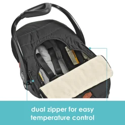 JJ Cole Car Seat Cover - Heather Gray