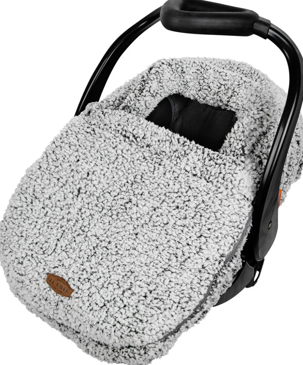 JJ Cole Cuddly Car Seat Cover - Gray