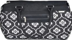 JJ Cole Parker Diaper Bag - Black Floret