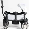 Joey (2 Seater) Stroller Wagon with 1 Canopy - White