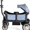 Joey (2 Seater) Stroller Wagon with 1 Canopy - Blue
