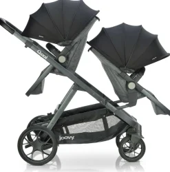 Joovy Qool Second Seat - Grey Melange