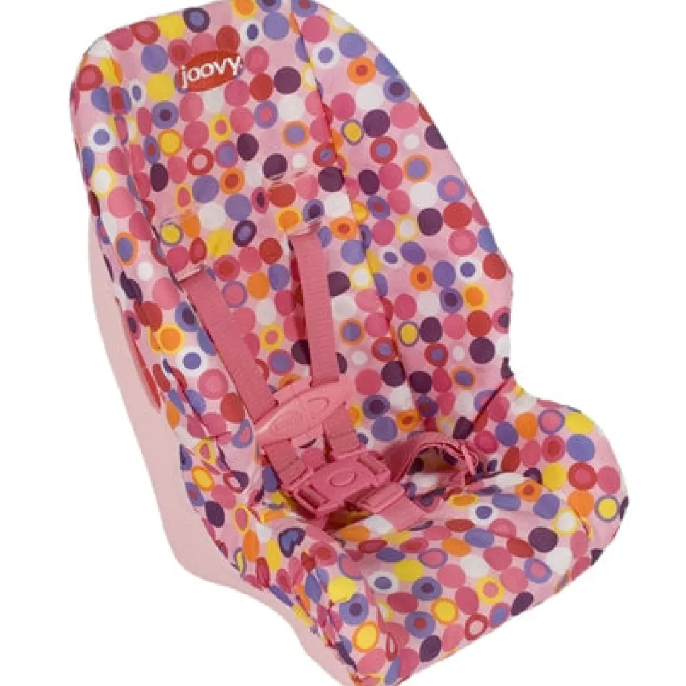 Joovy Toy Booster Carseat in Pink Dot