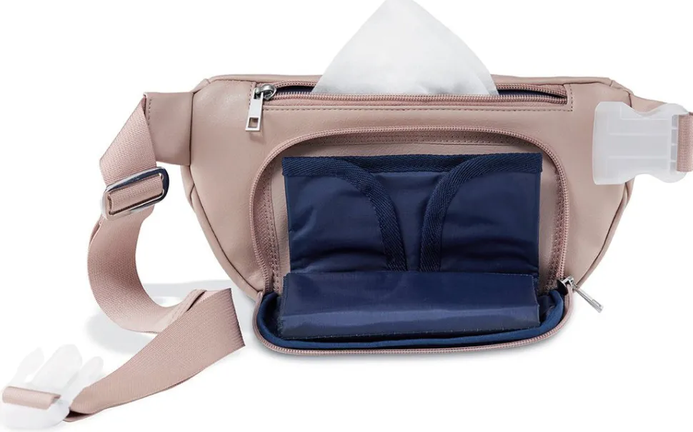 Kibou Diaper Bag Fanny Pack - Blush Pink