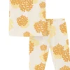 KicKee Pants Short Sleeve Kimono Pajama Set - Wallaby Hydrangea, 3T