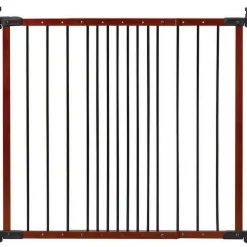 KidCo Angle Mount Designer Safeway Wall Mounted Baby Safety Gate - Cherry