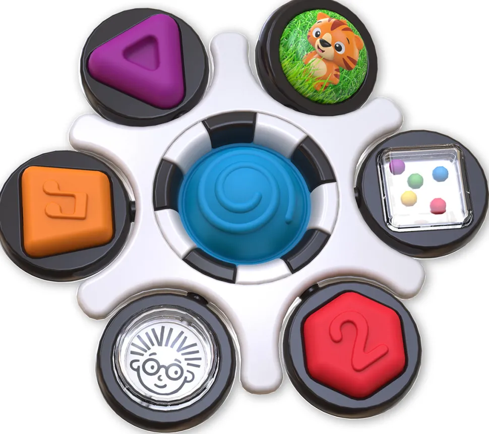 Kids2 Baby Einstein Curiosity Clutch Twist & Pop Rattle Teether Infant Toy