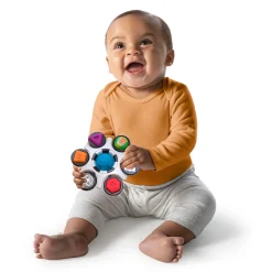 Kids2 Baby Einstein Curiosity Clutch Twist & Pop Rattle Teether Infant Toy