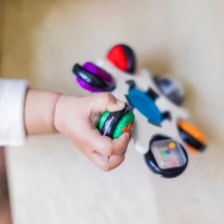 Kids2 Baby Einstein Curiosity Clutch Twist & Pop Rattle Teether Infant Toy