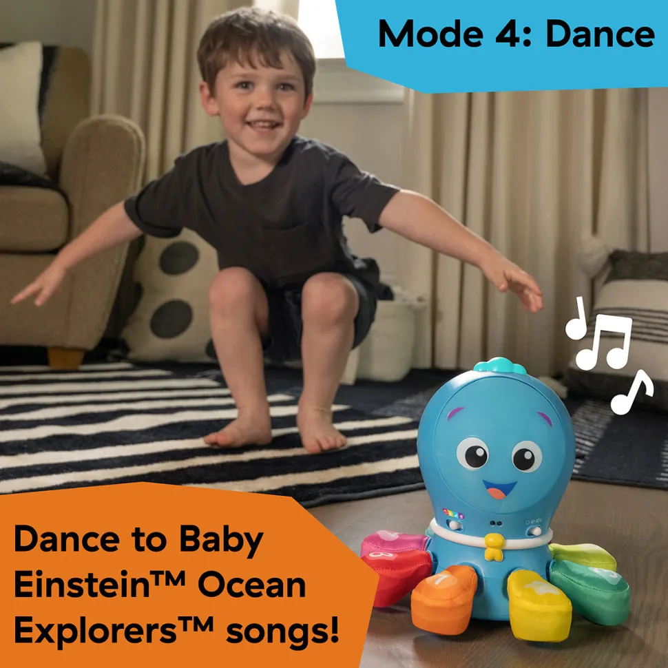 Kids2 Baby Einstein Go Opus Go 4-in-1 Crawl & Chase Pal