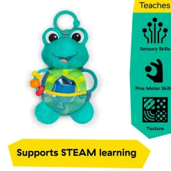 Kids2 Baby Einstein Neptune's Sensory Sidekick Activity Plush Toy