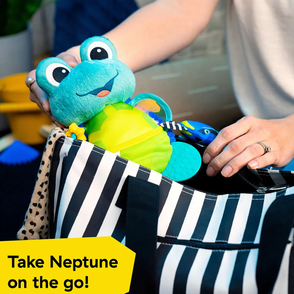 Kids2 Baby Einstein Neptune's Sensory Sidekick Activity Plush Toy