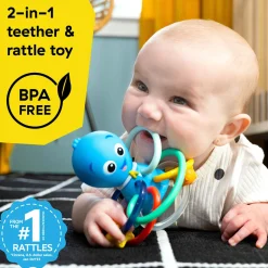 Kids2 Baby Einstein Opus's Shake & Soothe Teether Toy & Rattle