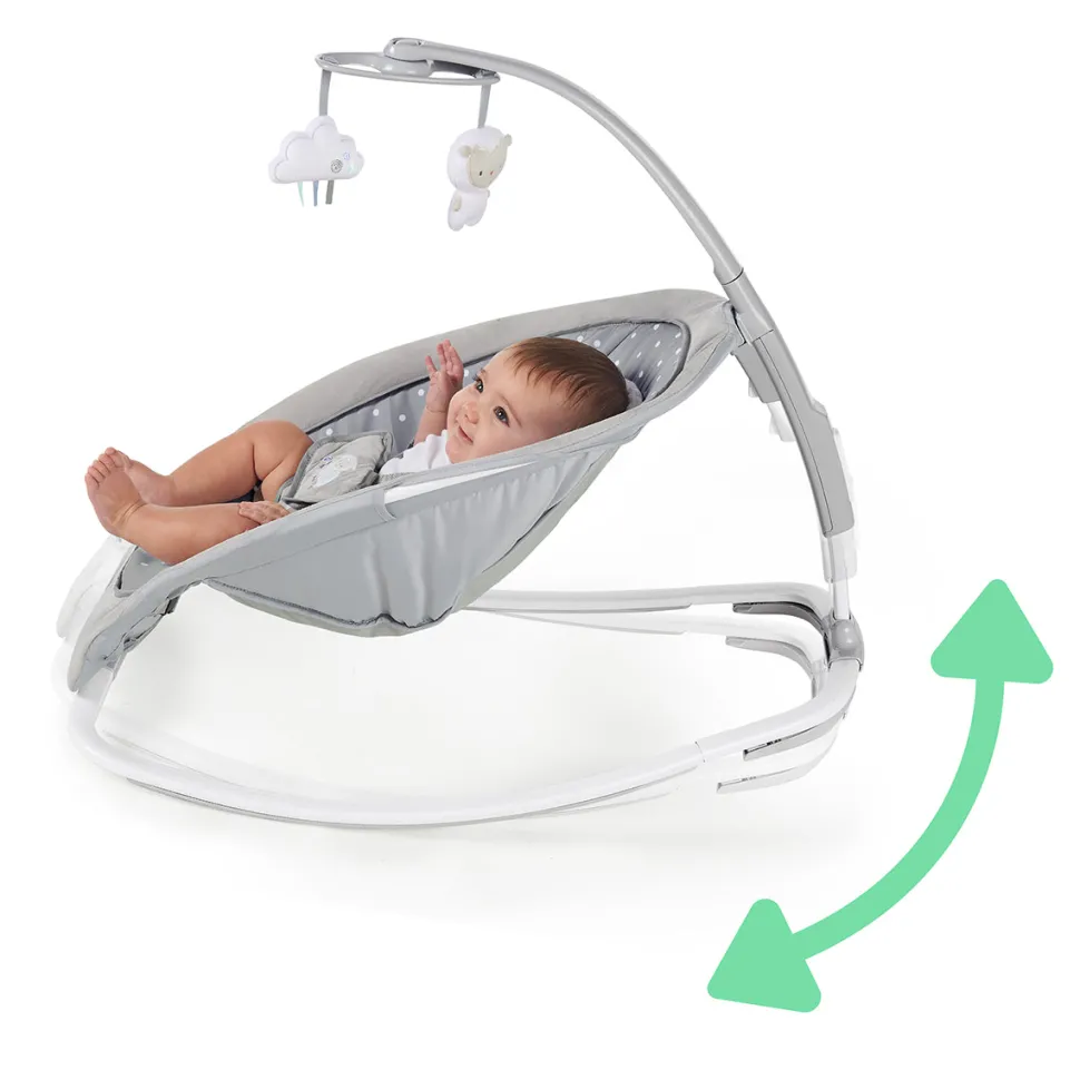 Kids2 Ingenuity Infant to Toddler Rocker and Baby Bouncer Seat - Cuddle Lamb
