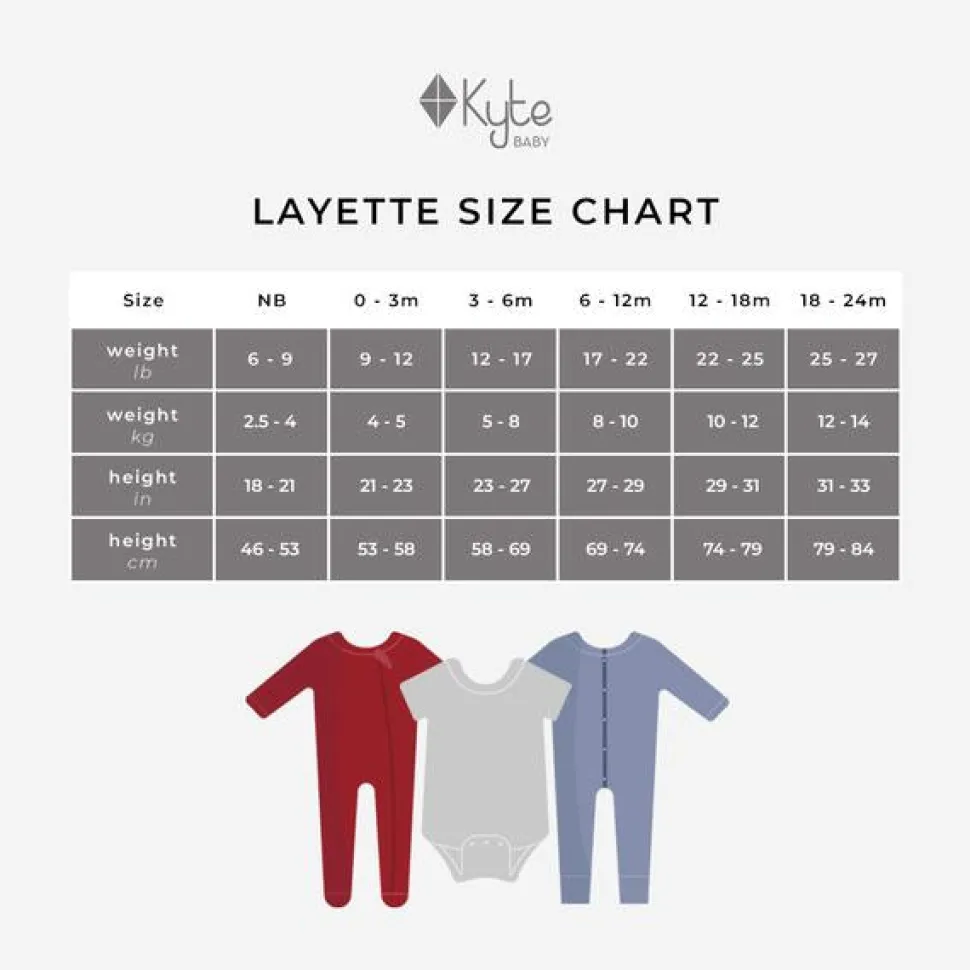 Kyte Baby Long Sleeve Bodysuit - Blush (0-3 months)