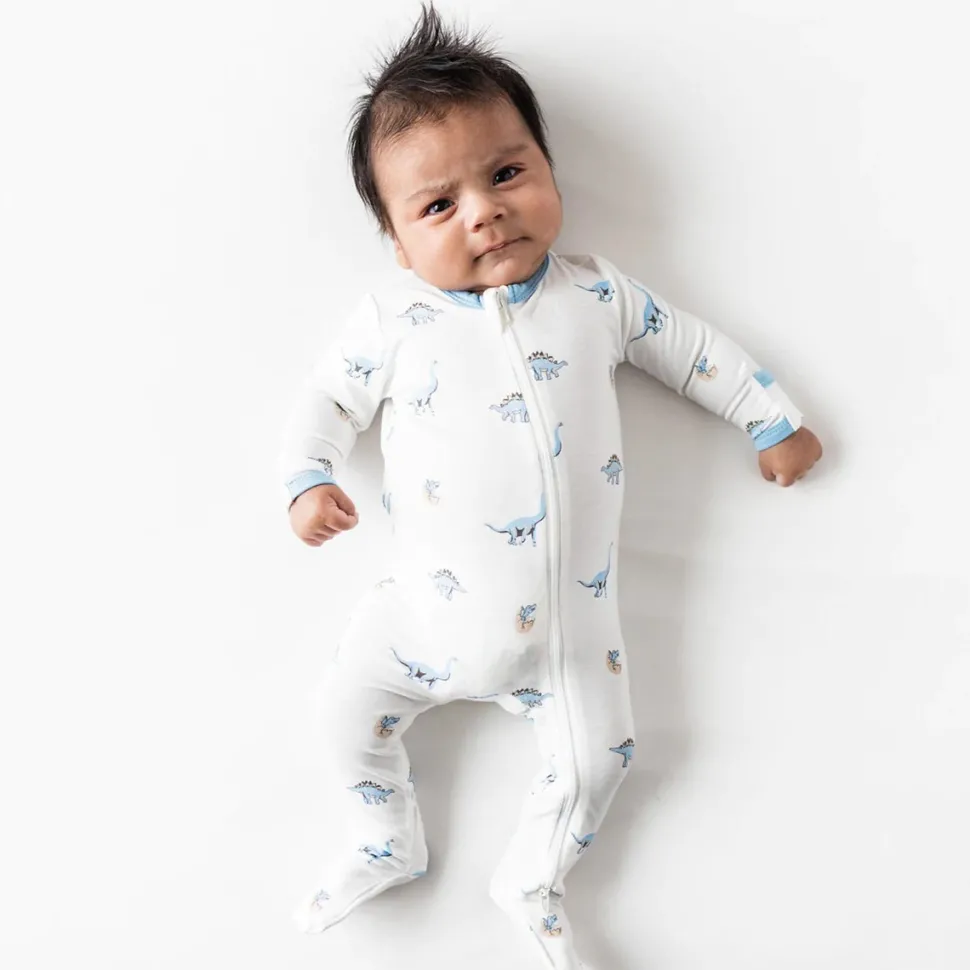 Kyte Baby Zippered Footie - Jurassic (6-12M)