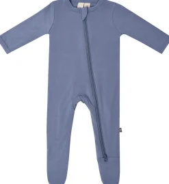Kyte Baby Zippered Footie - Slate (3-6 months)