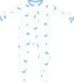 Kyte Baby Zippered Footie - Jurassic (0-3M)