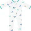 Kyte Baby Zippered Footie - Dragon (3-6M)
