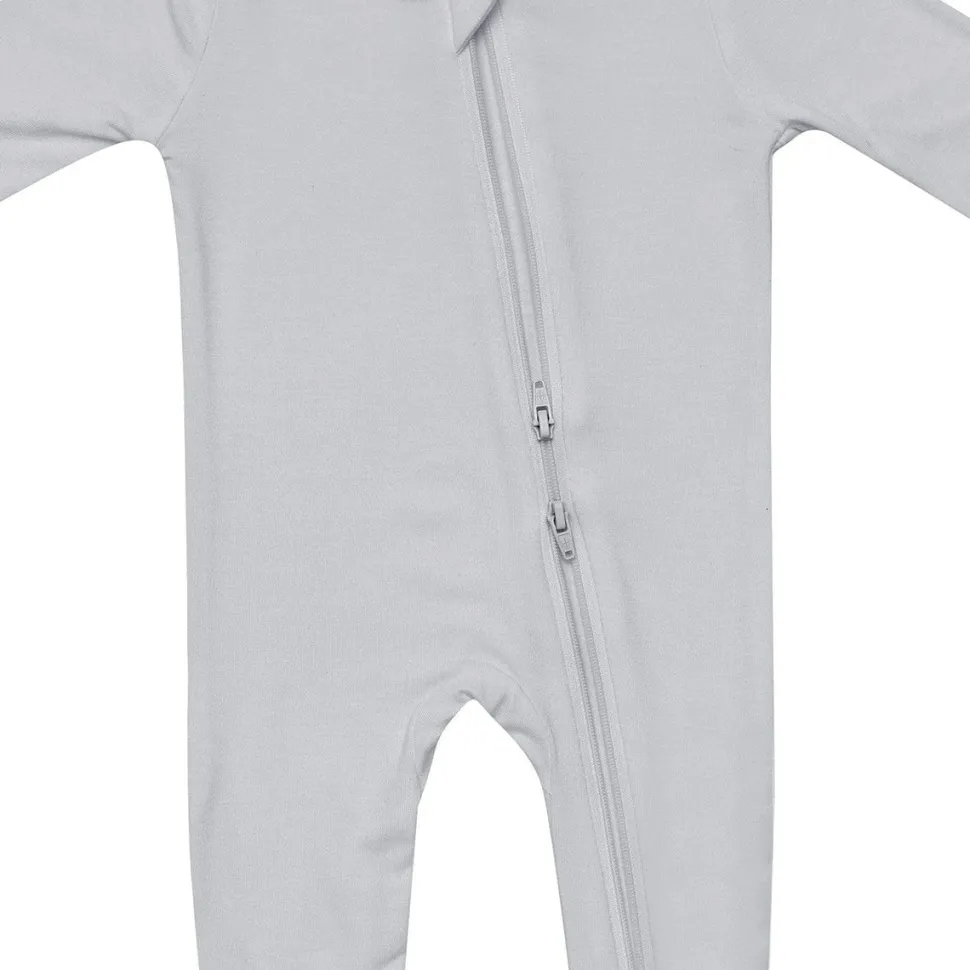 Kyte Baby Zippered Footie - Storm (0-3M)