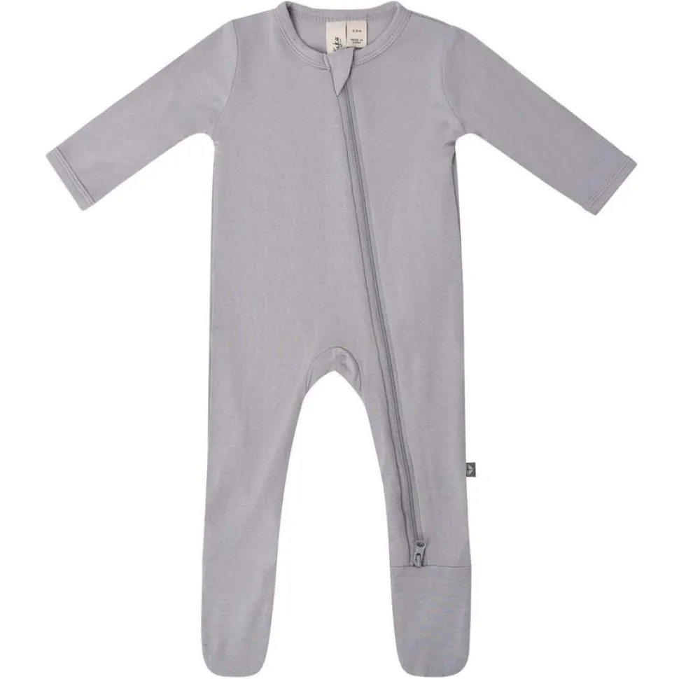 Kyte Baby Zippered Footie - Storm (Newborn)