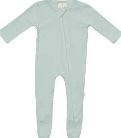 Kyte Baby Zippered Footie - Sage (3-6 months)