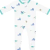 Kyte Baby Zippered Footie - Dragon (0-3M)