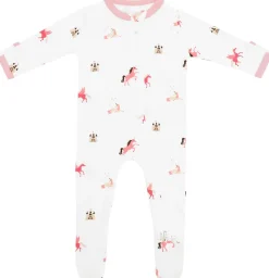Kyte Baby Zippered Footie - Unicorn (3-6M)