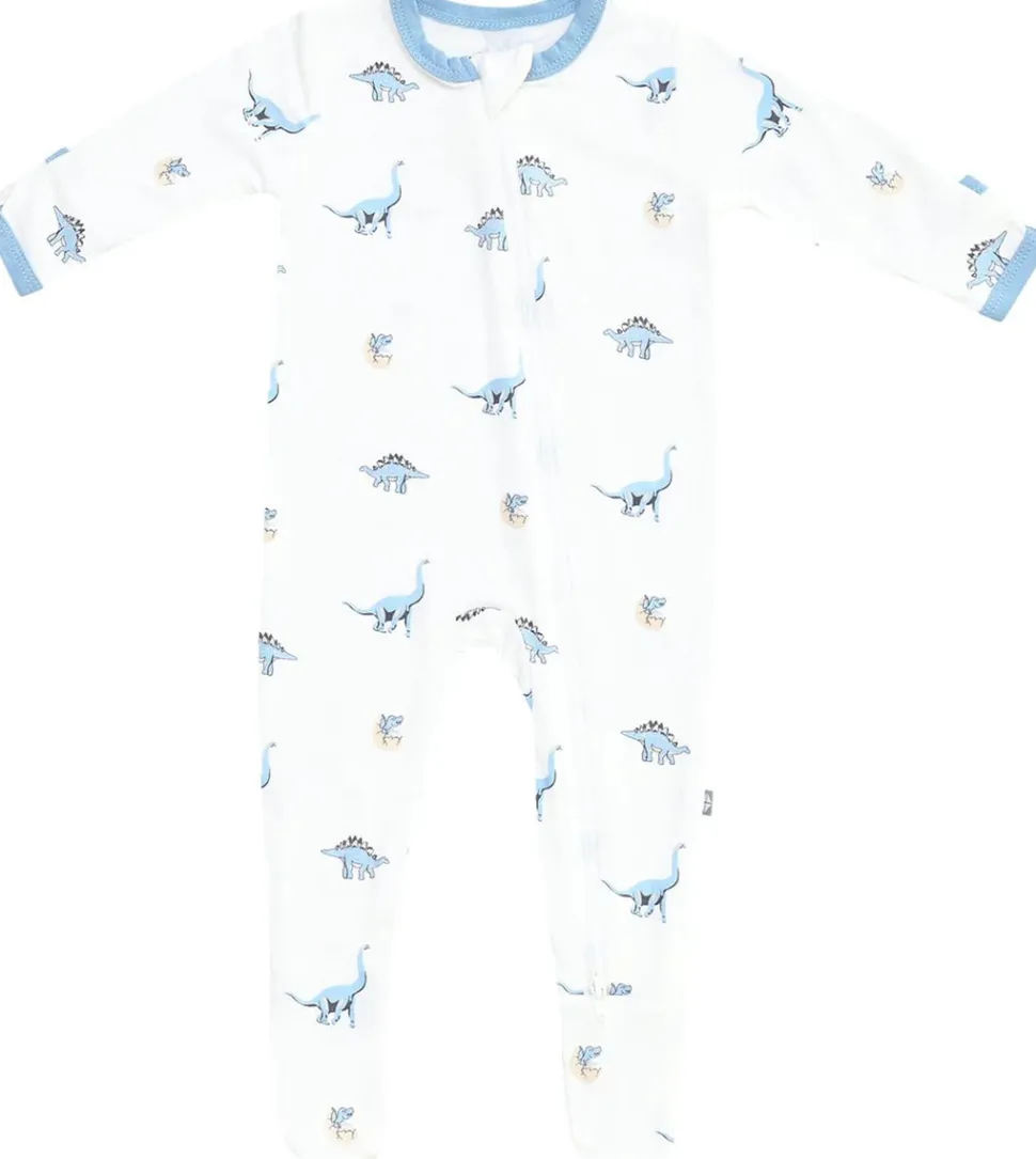 Kyte Baby Zippered Footie - Jurassic (3-6M)