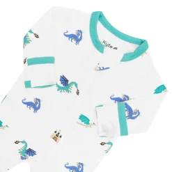 Kyte Baby Zippered Footie - Dragon (Newborn)