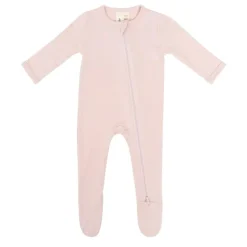 Kyte Baby Zippered Footie - Blush (3-6 months)