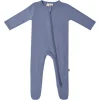 Kyte Baby Zippered Footie - Slate (Newborn)