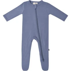 Kyte Baby Zippered Footie - Slate (Newborn)