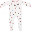 Kyte Baby Zippered Footie - Butterfly (6-12M)